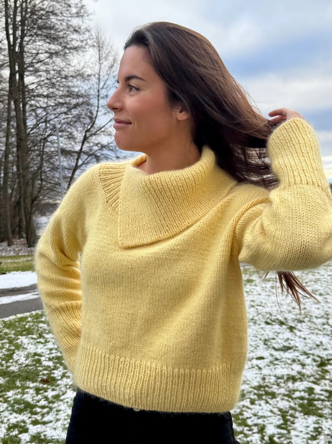 Oversized Turtleneck Jumper